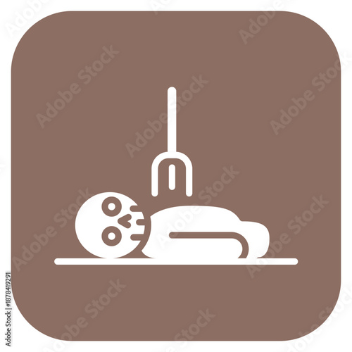 Dead Food icon vector image. Can be used for Nutrition.