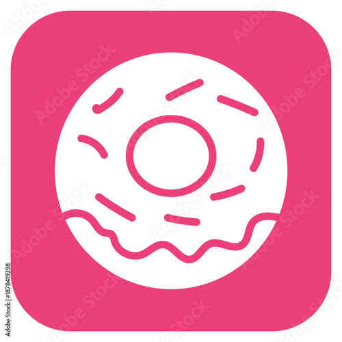 Donuts icon vector image. Can be used for Nutrition.