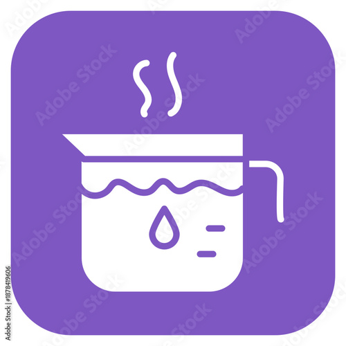 Hot Water icon vector image. Can be used for Laundry.