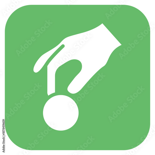 Insert Coin icon vector image. Can be used for Laundry.