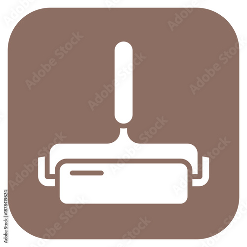 Lint Roller icon vector image. Can be used for Laundry.