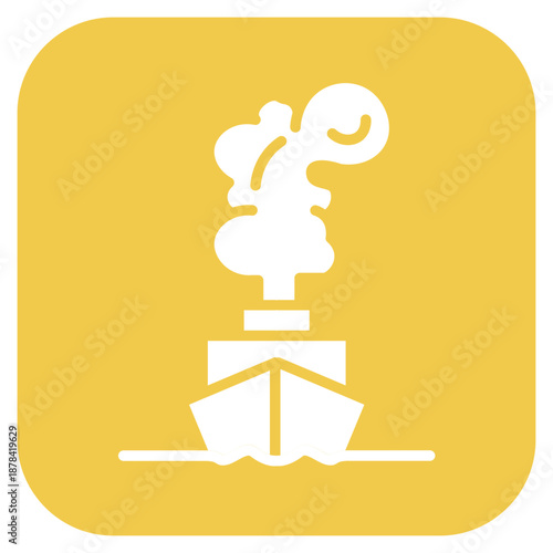 Steamer icon vector image. Can be used for Laundry.
