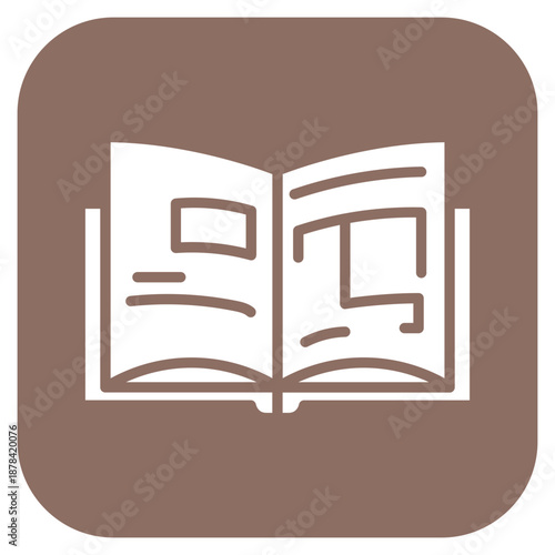 Comic Book icon vector image. Can be used for Printing.