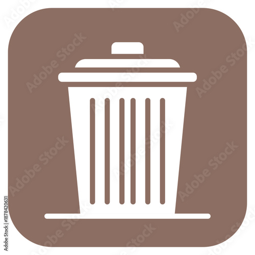 Garbage icon vector image. Can be used for Homeless.