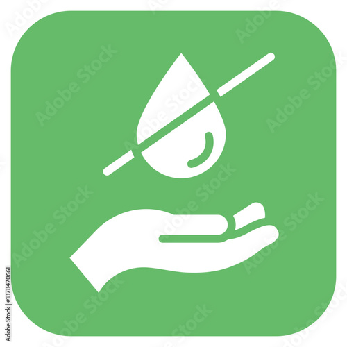 No Water icon vector image. Can be used for Homeless.