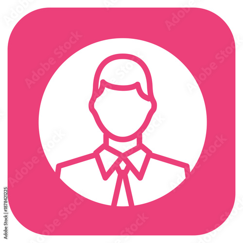 Consumer icon vector image. Can be used for Supply Chain.