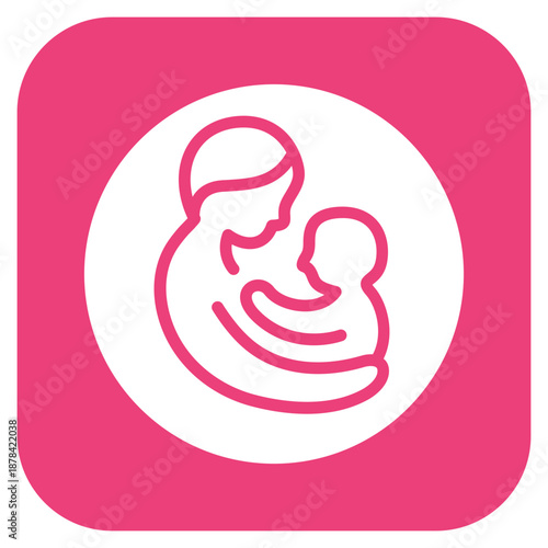 Parental Leave icon vector image. Can be used for Child Adoption.