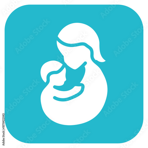 Positive Parenting icon vector image. Can be used for Child Adoption.