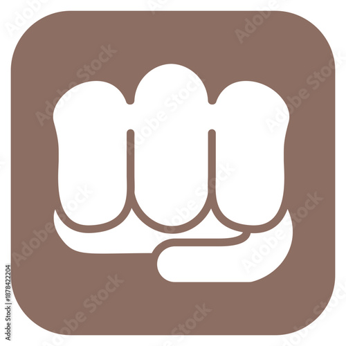 Knuckle icon vector image. Can be used for Shooting.