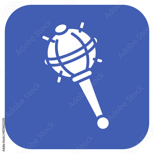 Mace icon vector image. Can be used for Shooting.