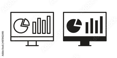 Dashboard icons collection vector design illustration isolated. EPS10
