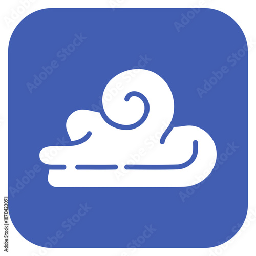Fog icon vector image. Can be used for Rainforest.