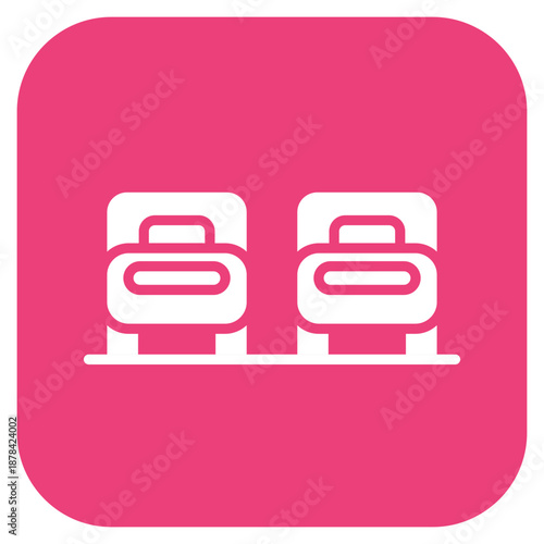 Hospital Ward icon vector image. Can be used for Nursing.