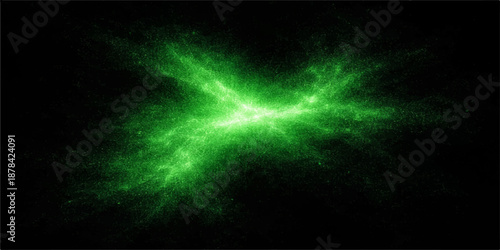 Abstract blue light background with stars featuring digital fractal art design and futuristic motion energy waves across a dark galaxy sky wallpaper backdrop