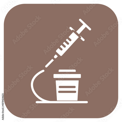 Needle Exchange icon vector image. Can be used for Addiction.