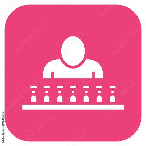 Obsessive Behavior icon vector image. Can be used for Addiction.