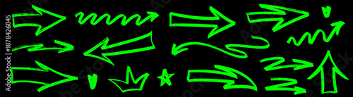 Minimal underline using marker and pen for soft highlight emphasis. This underline balances marker pressure and pen flow, while an arrow directs highlight clearly with arrow motion.