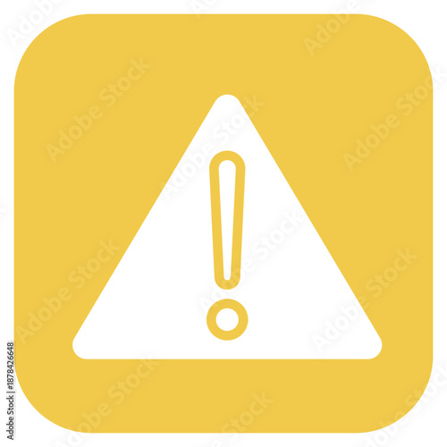 Default Notice icon vector image. Can be used for Credit And Loan.