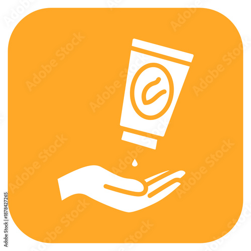 Massage Cream icon vector image. Can be used for Cosmetology.