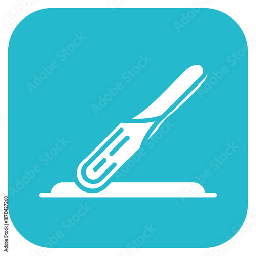 Nail File icon vector image. Can be used for Cosmetology.