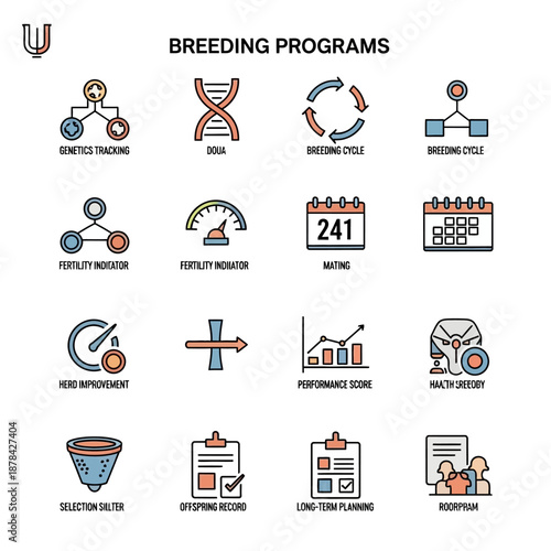 Breeding Programs Icons and Symbols Explained.