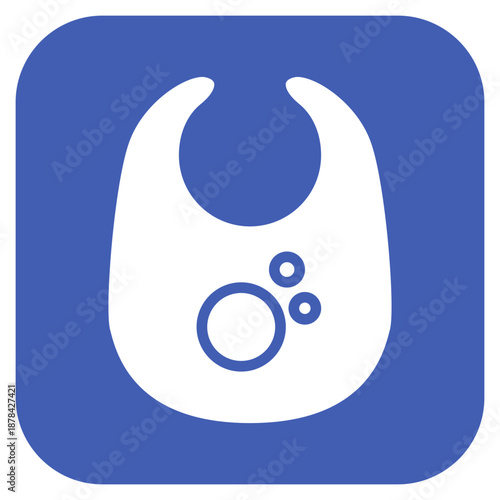 Burp Cloth icon vector image. Can be used for Maternity.