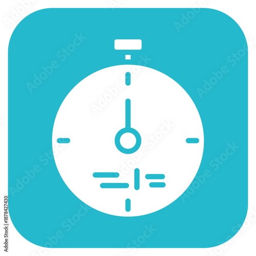 Contraction Timer icon vector image. Can be used for Maternity.
