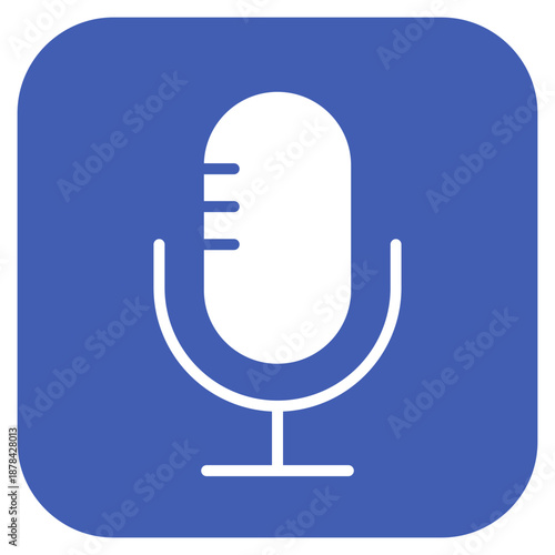 Voice Recorder icon vector image. Can be used for Crime Investigation.