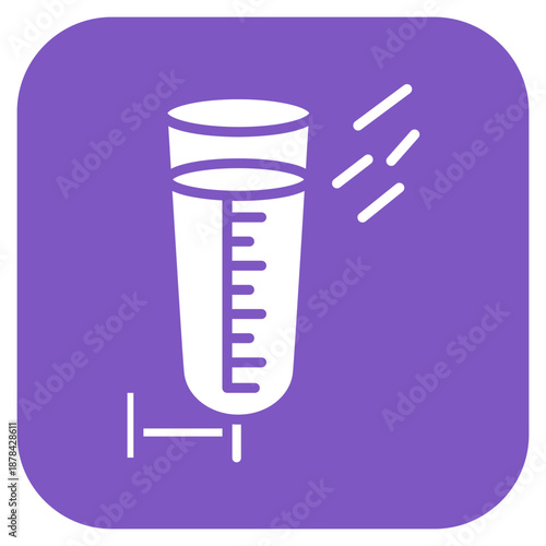 Rain Gauge icon vector image. Can be used for Geography.