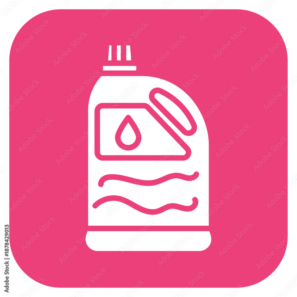 Fototapeta premium Color-Safe Bleach icon vector image. Can be used for Laundry.