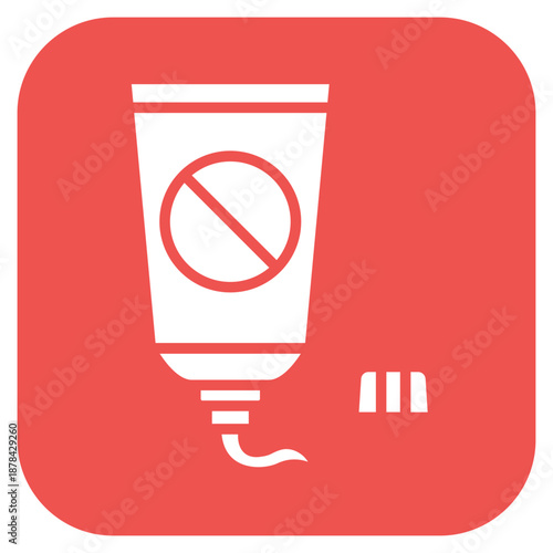 Antifungal Cream icon vector image. Can be used for Dermatology.