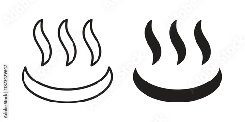 Onsen icons collection vector design illustration isolated. EPS10