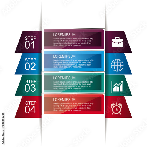 Step-by-Step Timeline Infographic.ai