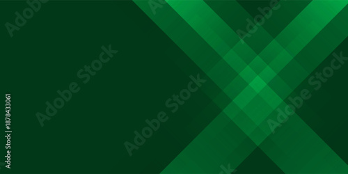 Abstract Vector Geometric Green Background with Diagonal Lines and Gradient. Can Be Used for Cover Design, Poster and Advertising. abstract decoration