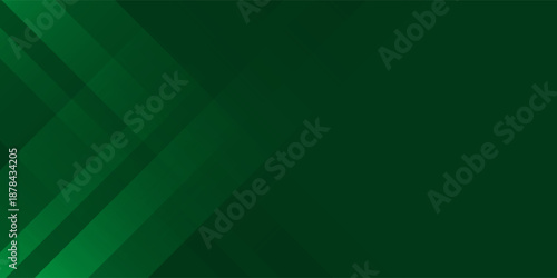 Abstract Vector Geometric Green Background with Diagonal Lines and Gradient. Can Be Used for Cover Design, Poster and Advertising. vector illustration