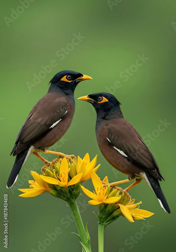 blackbird on a branch