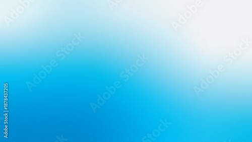 A blue and white gradient  grainy textured color background with smooth transitions