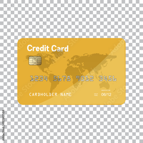 Realistic detailed 3d style different credit debit cards mockups. Vector set,editable graphic elements
