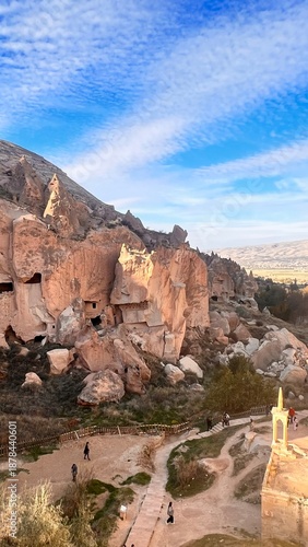Wallpaper Mural Cappadocia, Turkey's ancient city. Famous chimney houses, old churches, and rock-carved ancient architecture.  Torontodigital.ca