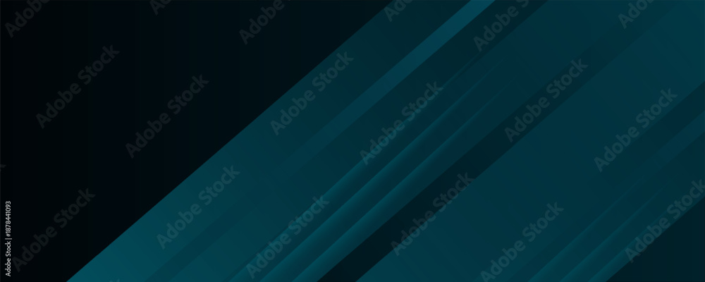 Obraz premium Green and black gradation modern background.shape.simple design.vector eps 10