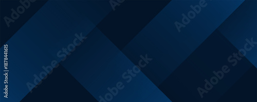 Abstract background gradient dark navy blue banner simple abstract