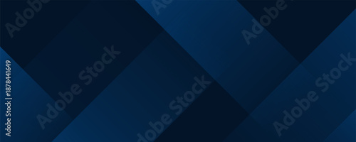 Abstract background gradient dark navy blue banner simple abstract
