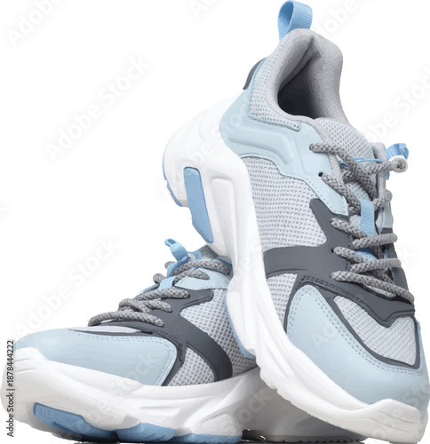 sneakers isolated on white