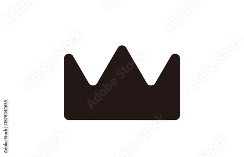 シンプルな王冠の図形