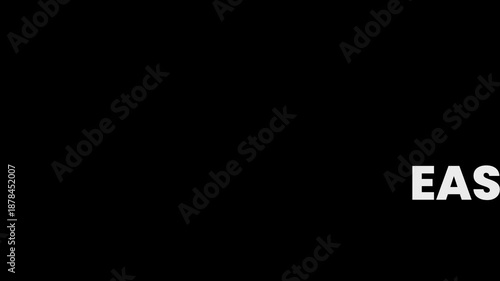 Typography Fast Animation Distortion