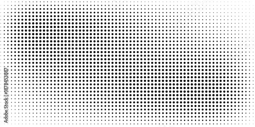 Hexagon Shapes Vector Abstract Geometric Technology Retrowave Sci-Fi Texture Isolated on Light Background. Halftone Hex Retro Simple Pattern. Eps10