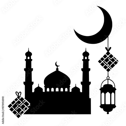 vector eid Al fitr 1447 