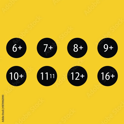 Vector illustration of a happy smiley face icon set featuring black business web buttons and internet communication symbols for computer or phone keypad design