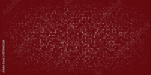 Dark Red Dotted Abstract Background For Tech, Design, Digital Projects, And Presentations eps10