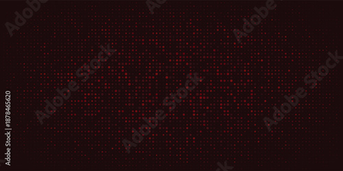 Dark Red Dotted Abstract Background For Tech, Design, Digital Projects, And Presentations